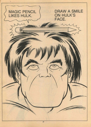 Illustration for article titled Completely insane Avengers coloring book asks kids to enter the maze in Hulk's pants